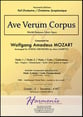 Ave Verum Corpus Orchestra sheet music cover